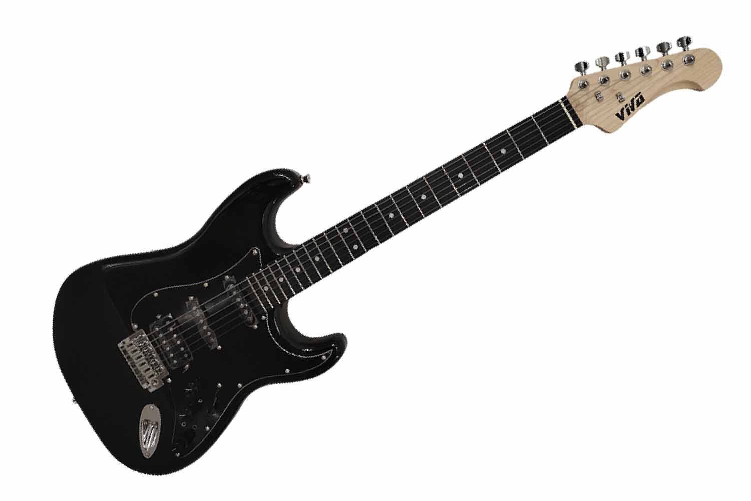 Электрогитара Superstrat VIVA VST-200-BK - Электрогитара - фото 1