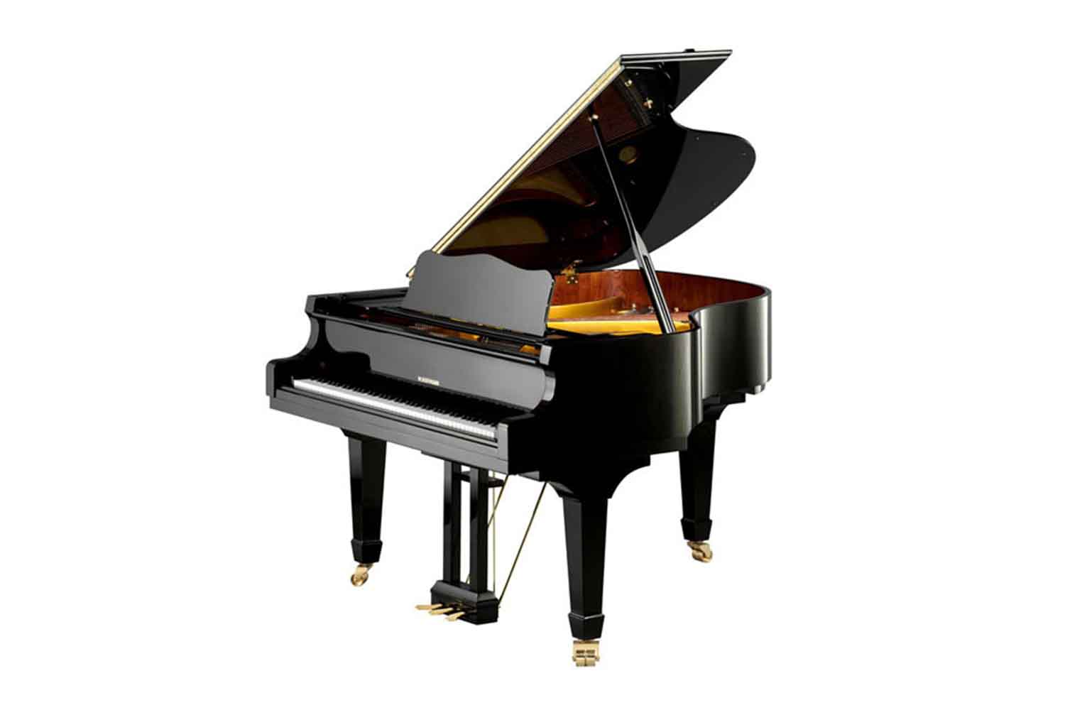 Акустический рояль W. Hoffmann Vision V 158 BLP - Рояль акустический черный, полированный - фото 1