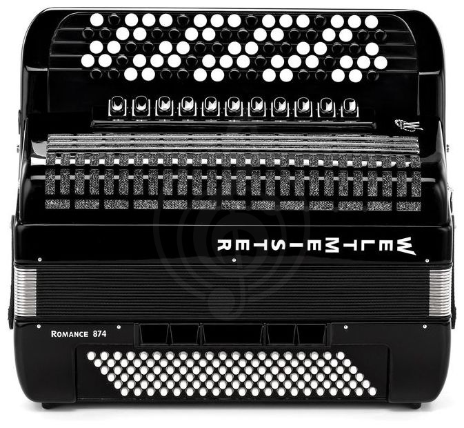  Weltmeister Romance 874 (Black) Баян 87/120/IV/11/5. Четырехголосный - фото 7