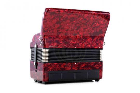 Аккордеон 1/2 Weltmeister Rubin 30/60/II/3 Аккордеон, цвет красный - фото 7