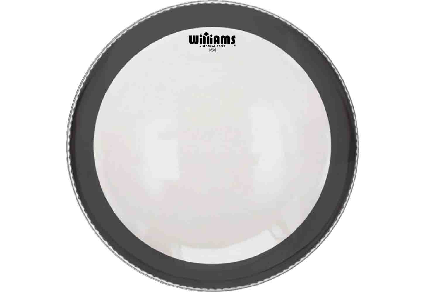 Пластик для бочки Williams W1SC-7MIL-24 Clear Silent Circle Series - Пластик для бас-барабана 24", прозрачный - фото 1