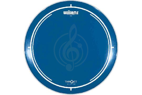 Изображение Пластик для барабанов Williams WU2-7MIL-06 Target Series Blue