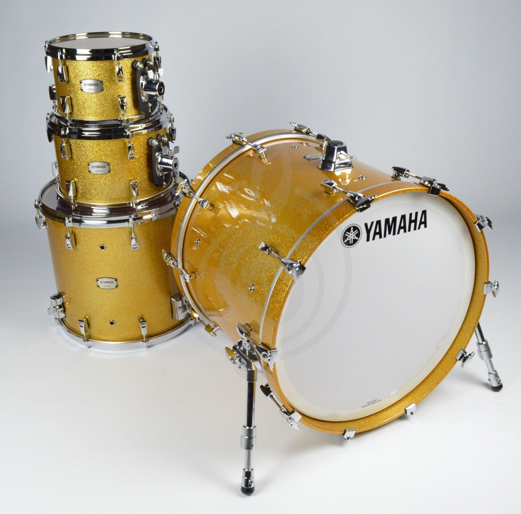  Yamaha AMP6F3(GCHS) комплект томов (AMT1007, AMT1208, AMF1615, TH945B) цвет Gold Champagne Sparkle - фото 1