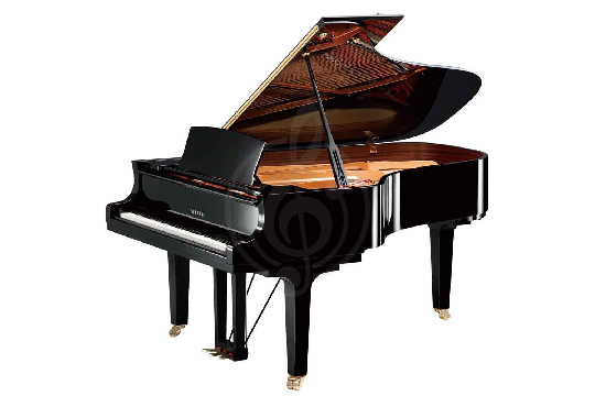 Акустический рояль Yamaha C6X PE - Рояль акустический, цвет черный - фото