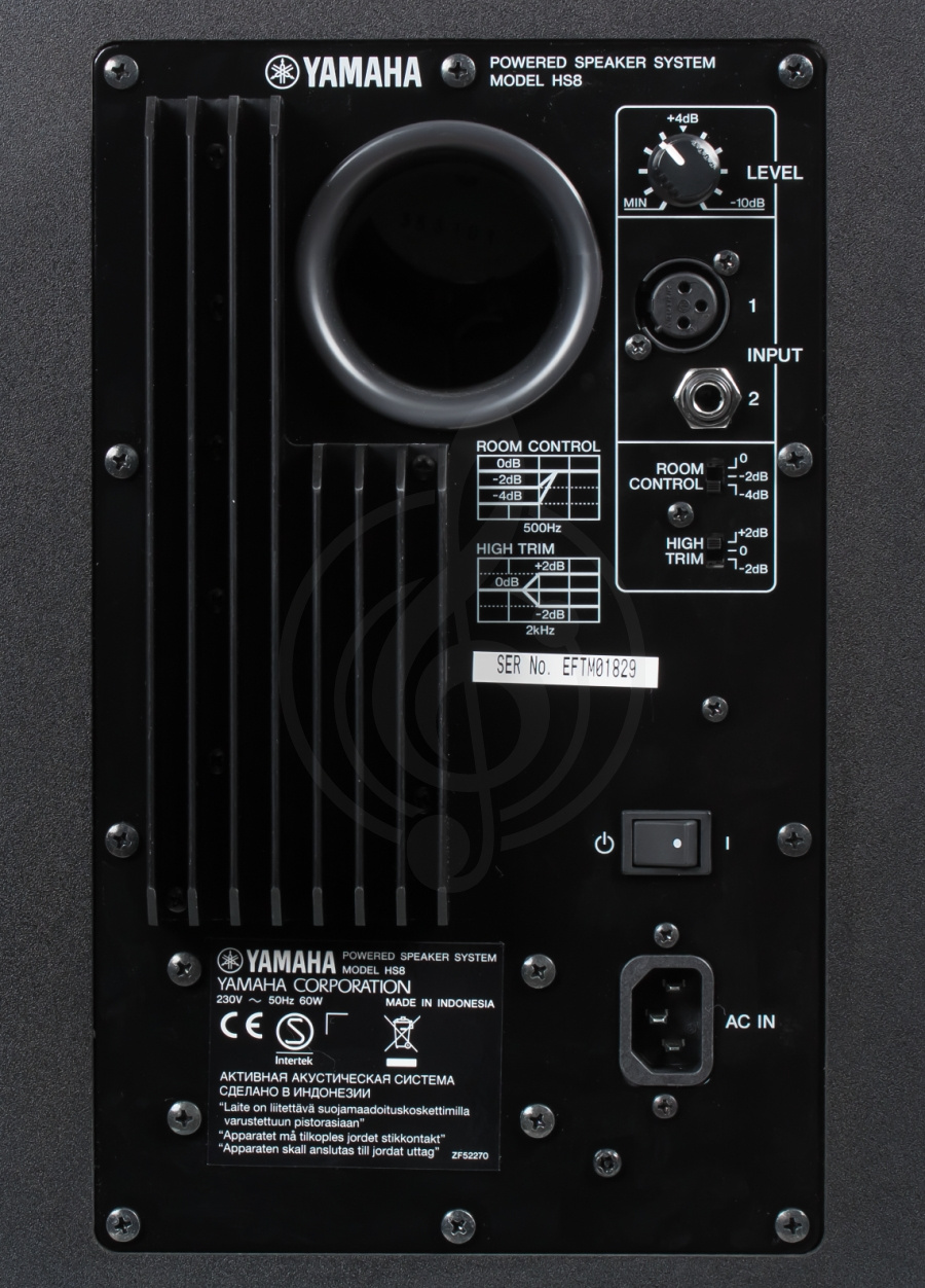 Студийный монитор YAMAHA HS8 Студийный монитор - фото 3