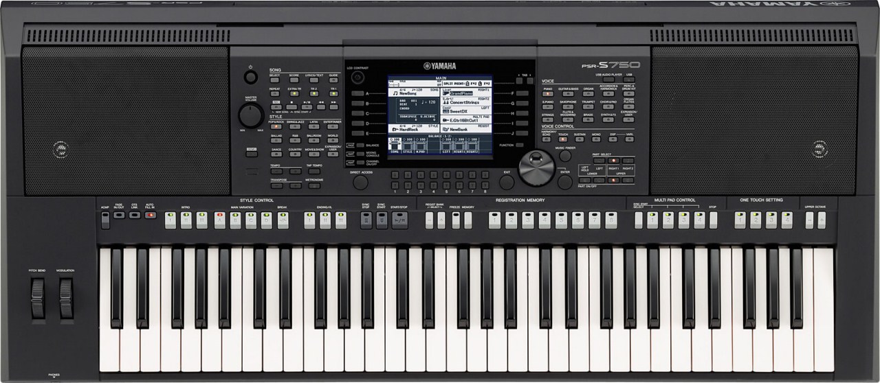 Рабочая станция YAMAHA PSR-S750 рабочая станция - фото 1