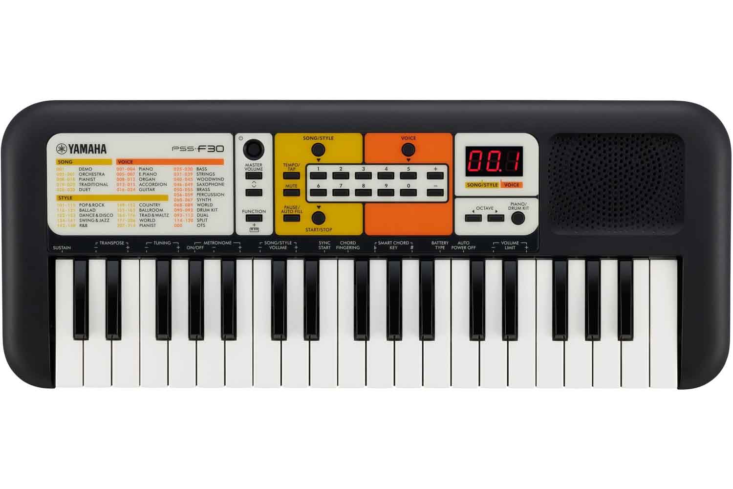Детский синтезатор Yamaha PSS-F30 - Детский синтезатор - фото 1