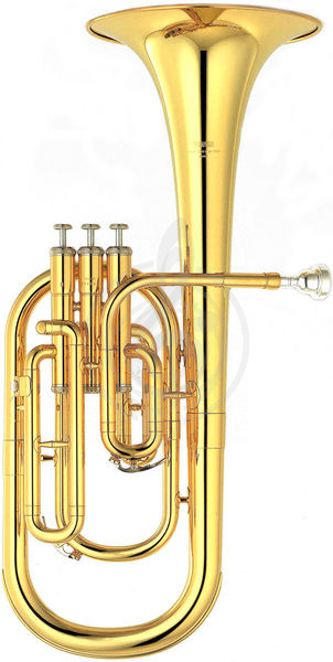 Альт Yamaha YAH-203 - альт in Eb, стандартная модель, 3х помповый, лак - золото. - фото 1