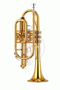 Корнет Yamaha YCR-2310-2 (III) - корнет Bb ученический, средний, лак - золото - фото