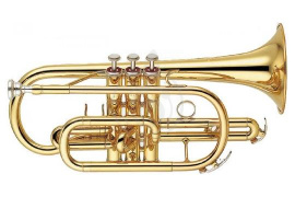Корнет Yamaha YCR-2330III//CN - корнет Bb ученический, средний, лак - золото - фото