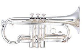 Корнет Yamaha YCR-2610SIII//CN - корнет Eb стандартная модель, лёгкий, посеребренный. - фото