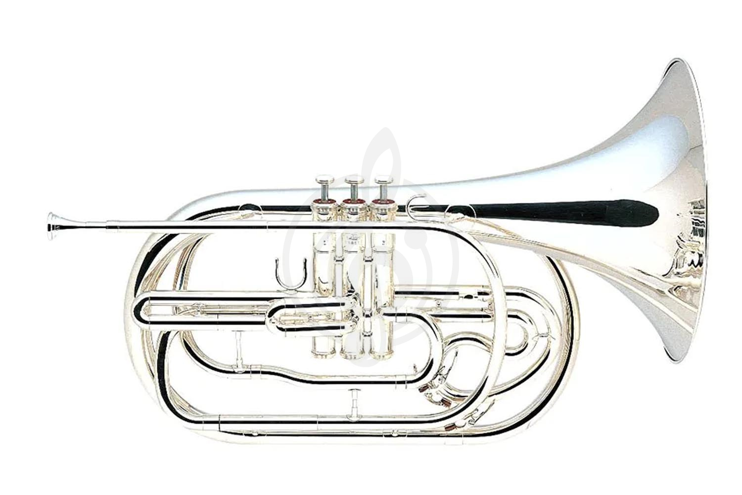 Валторна Yamaha YHR-302MS - валторна маршевая, посеребренная - фото 1