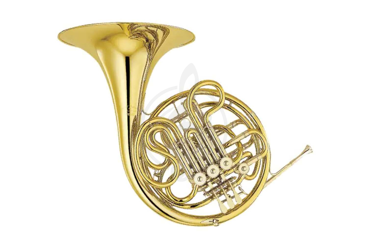Валторна Yamaha YHR-668 - валторна F/ Bb проф. , Yellow brass, Kruspe стиль, раст. LL, 4 литых вентиля,... - фото 1
