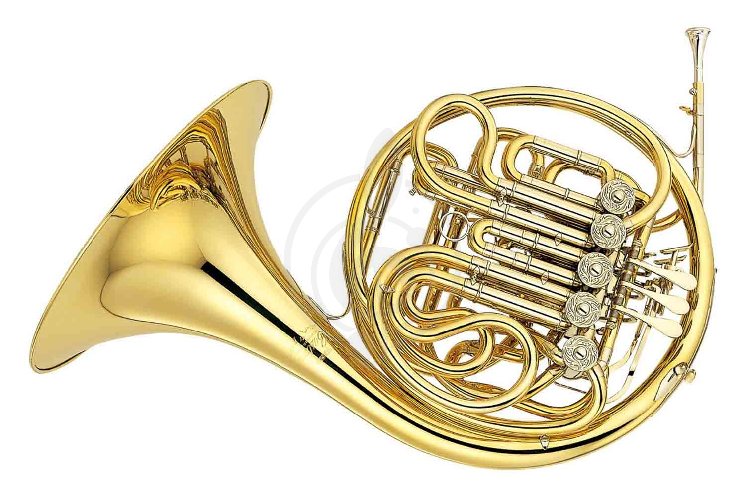 Валторна Yamaha YHR-892 - валторна  F/ Bb/ high F ручн. работа, Yellow brass, MS/ ML, 4х вент, A+stop, ... - фото 1
