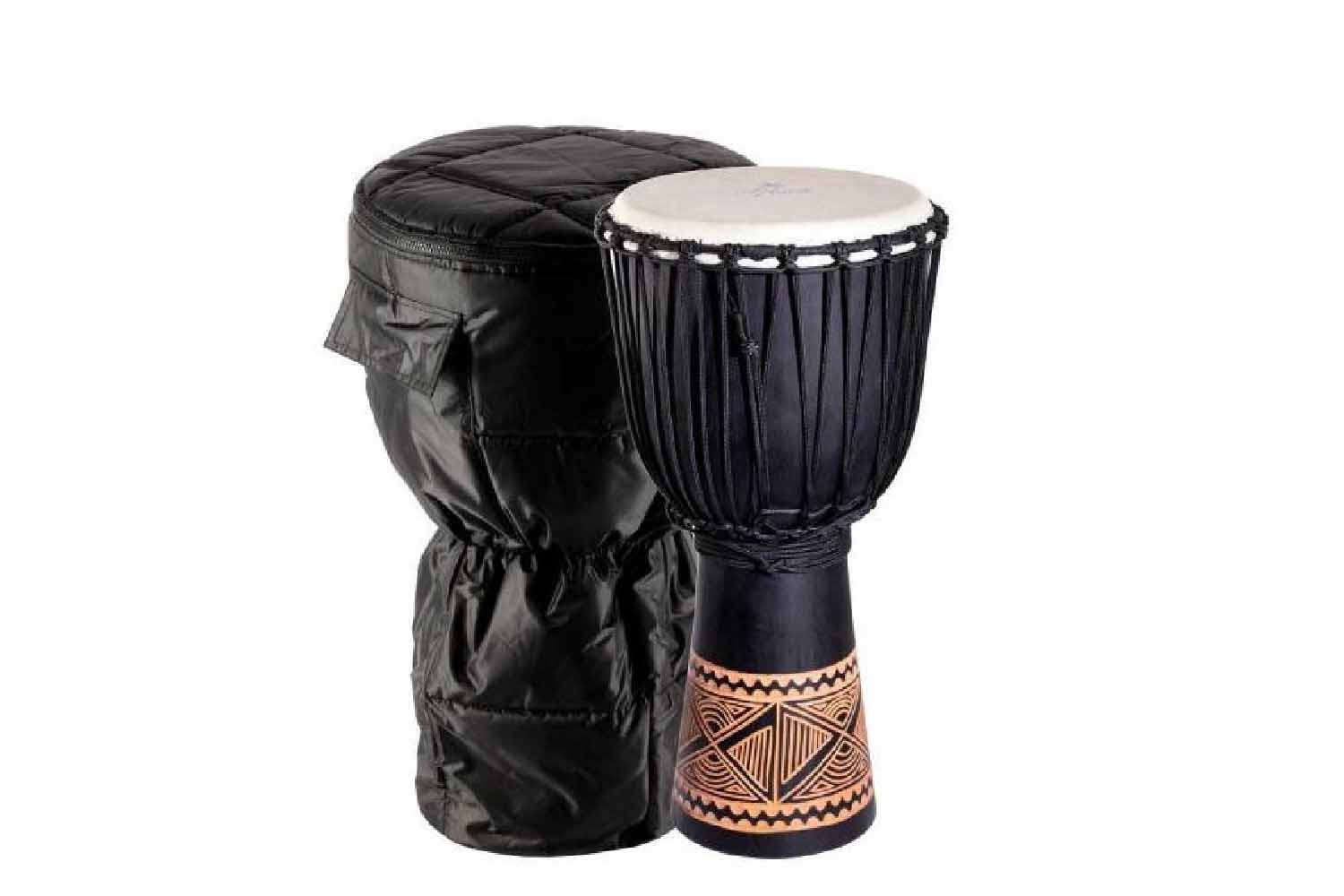 Джембе YUKA DJWN12-24BK3 W/BAG - Джембе - фото 1